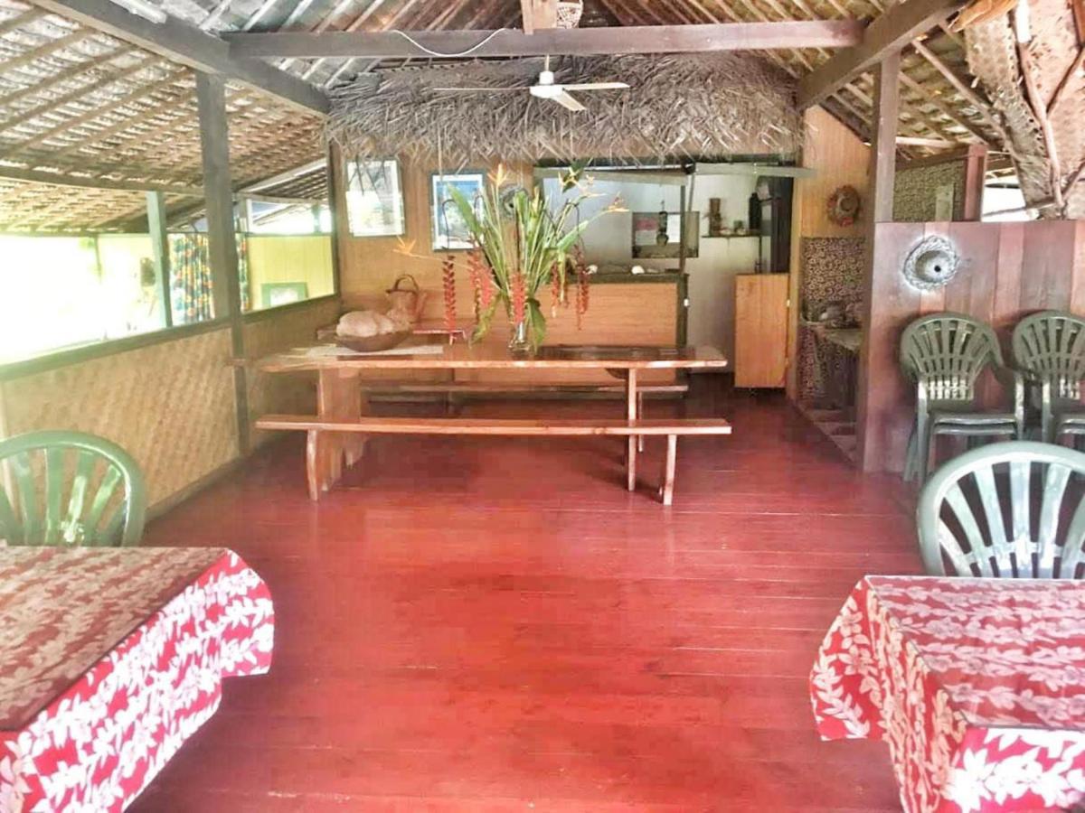Huahine - Bungalow Tiare Fare Extérieur photo